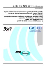 Die Norm ETSI TS 129061-V4.1.0 26.7.2001 Ansicht