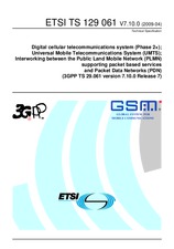 Die Norm ETSI TS 129061-V7.10.0 2.4.2009 Ansicht
