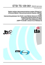 Die Norm ETSI TS 129061-V9.2.0 14.4.2010 Ansicht
