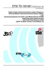 Die Norm ETSI TS 129061-V10.3.0 22.6.2011 Ansicht