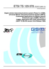 Die Norm ETSI TS 129078-V3.6.0 31.12.2000 Ansicht