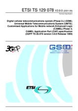 Die Norm ETSI TS 129078-V3.9.0 30.9.2001 Ansicht