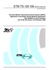Die Norm ETSI TS 129108-V3.0.0 22.6.2000 Ansicht