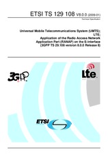 Die Norm ETSI TS 129108-V8.0.0 27.1.2009 Ansicht