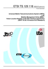 Die Norm ETSI TS 129118-V9.0.0 21.1.2010 Ansicht