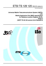 Die Norm ETSI TS 129120-V8.0.0 9.1.2009 Ansicht