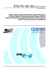 Die Norm ETSI TS 129162-V6.2.0 30.9.2005 Ansicht