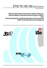 Die Norm ETSI TS 129162-V8.2.0 2.4.2009 Ansicht