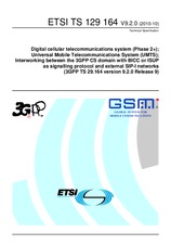 Die Norm ETSI TS 129164-V9.2.0 12.10.2010 Ansicht