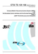 Die Norm ETSI TS 129168-V8.0.0 20.1.2009 Ansicht