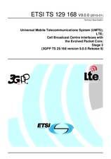 Die Norm ETSI TS 129168-V9.0.0 21.1.2010 Ansicht
