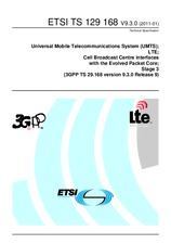 Die Norm ETSI TS 129168-V9.3.0 14.1.2011 Ansicht