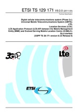 Die Norm ETSI TS 129171-V9.3.0 29.4.2011 Ansicht