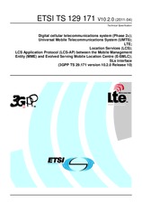 Die Norm ETSI TS 129171-V10.2.0 29.4.2011 Ansicht