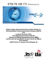 Die Norm ETSI TS 129171-V10.4.0 28.1.2013 Ansicht