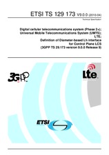 Die Norm ETSI TS 129173-V9.0.0 21.4.2010 Ansicht