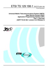 Die Norm ETSI TS 129198-1-V4.2.0 30.9.2001 Ansicht