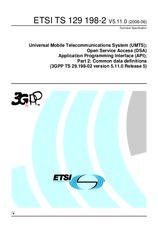 Die Norm ETSI TS 129198-2-V5.11.0 30.6.2006 Ansicht