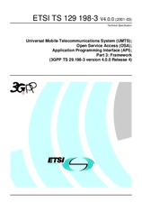 Die Norm ETSI TS 129198-3-V4.0.0 31.3.2001 Ansicht
