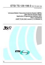 Die Norm ETSI TS 129198-3-V4.1.0 3.8.2001 Ansicht