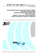 UNGÜLTIG ETSI TS 129198-4-1-V5.8.0 31.12.2004 Ansicht