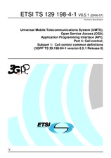 Die Norm ETSI TS 129198-4-1-V6.5.1 31.7.2006 Ansicht