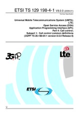 Die Norm ETSI TS 129198-4-1-V8.0.0 15.1.2009 Ansicht