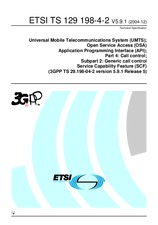 UNGÜLTIG ETSI TS 129198-4-2-V5.9.0 31.12.2004 Ansicht