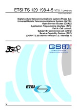 Die Norm ETSI TS 129198-4-5-V7.0.1 16.1.2009 Ansicht