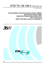 Die Norm ETSI TS 129198-4-V4.0.0 3.8.2001 Ansicht