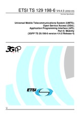 Die Norm ETSI TS 129198-6-V4.4.0 31.3.2002 Ansicht