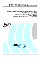 Die Norm ETSI TS 129198-6-V5.5.0 25.8.2004 Ansicht