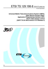 Die Norm ETSI TS 129198-8-V4.4.0 31.3.2002 Ansicht
