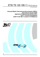 Die Norm ETSI TS 129198-11-V5.4.0 12.5.2004 Ansicht