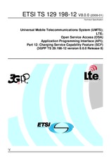Die Norm ETSI TS 129198-12-V8.0.0 15.1.2009 Ansicht