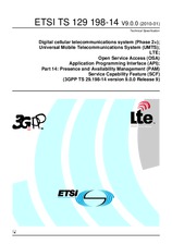 Die Norm ETSI TS 129198-14-V9.0.0 26.1.2010 Ansicht