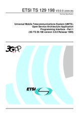 Die Norm ETSI TS 129198-V3.0.0 22.6.2000 Ansicht