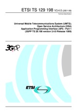Die Norm ETSI TS 129198-V3.4.0 3.8.2001 Ansicht