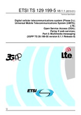 Die Norm ETSI TS 129199-5-V8.1.1 25.1.2010 Ansicht
