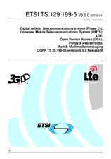 Die Norm ETSI TS 129199-5-V9.0.0 25.1.2010 Ansicht