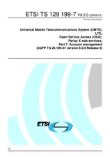 Die Norm ETSI TS 129199-7-V8.0.0 20.1.2009 Ansicht