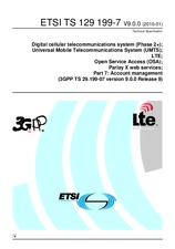 Die Norm ETSI TS 129199-7-V9.0.0 25.1.2010 Ansicht