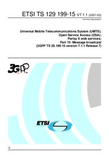 Ansicht ETSI TS 129199-15-V7.1.0 28.3.2007