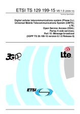 Die Norm ETSI TS 129199-15-V8.1.0 20.10.2009 Ansicht