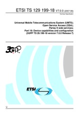 Die Norm ETSI TS 129199-18-V7.0.0 30.6.2007 Ansicht