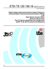 Die Norm ETSI TS 129199-18-V9.0.0 25.1.2010 Ansicht