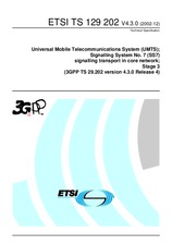 Die Norm ETSI TS 129202-V4.3.0 31.12.2002 Ansicht