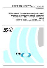 Die Norm ETSI TS 129205-V10.1.0 22.6.2011 Ansicht