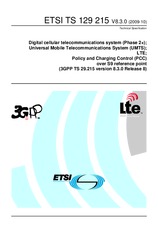 Die Norm ETSI TS 129215-V8.3.0 2.10.2009 Ansicht