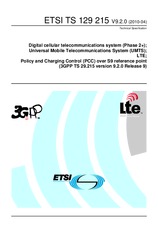Die Norm ETSI TS 129215-V9.2.0 14.4.2010 Ansicht